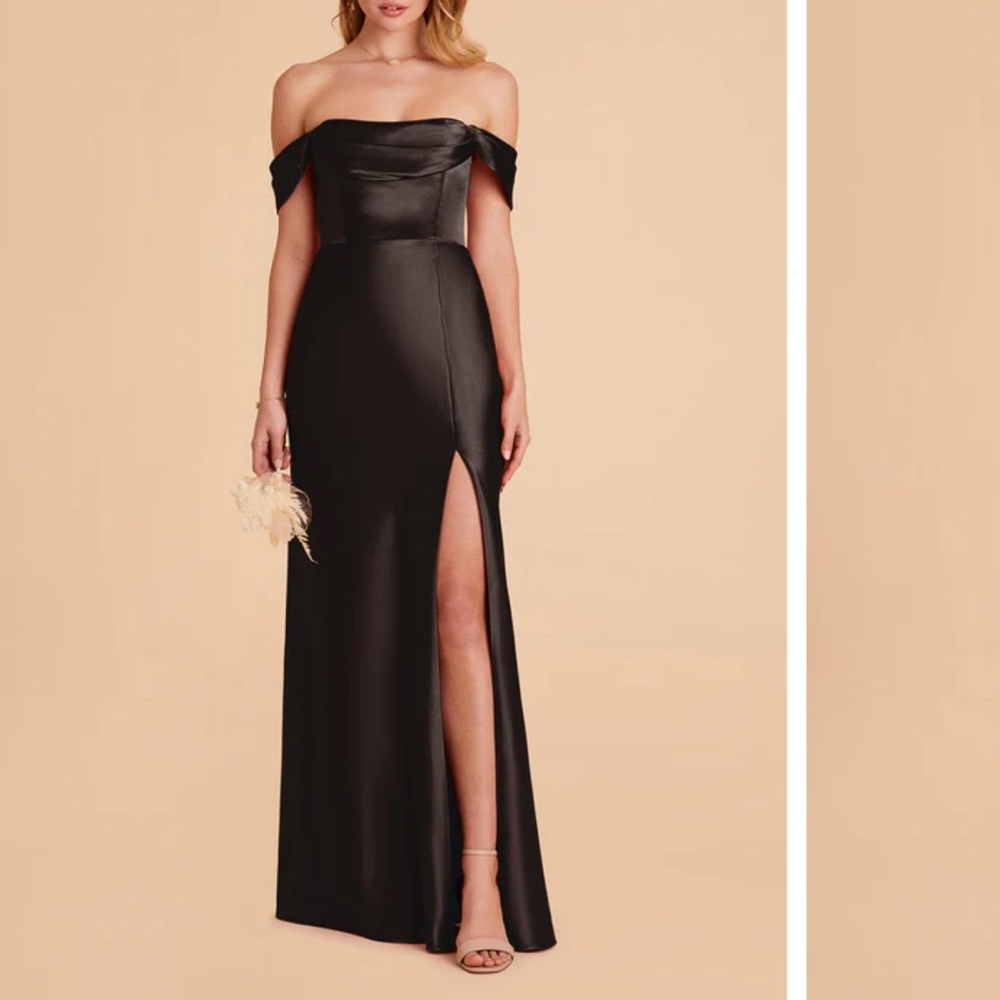 COPY - Birdy grey Mia convertible bridesmaid dress shiny black